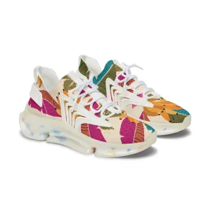 Tropical Bananas Women's Mesh Sneakers