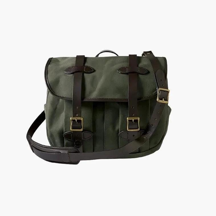 WAXED CANVAS SHOULDER BAG WISSON