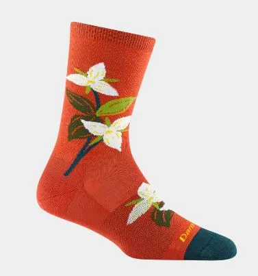 Women's Blossom Crew Lightweight Lifestyle Sock | 6104 | Darn Tough