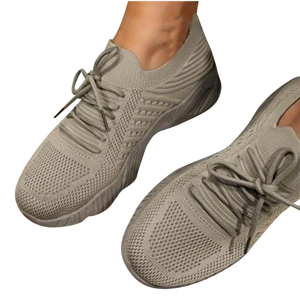 Women's Fashion Sneakers Non Slip Thick Soled Running Shoes