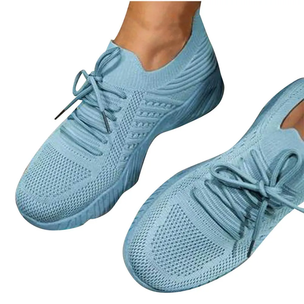 Women's Fashion Sneakers Non Slip Thick Soled Running Shoes