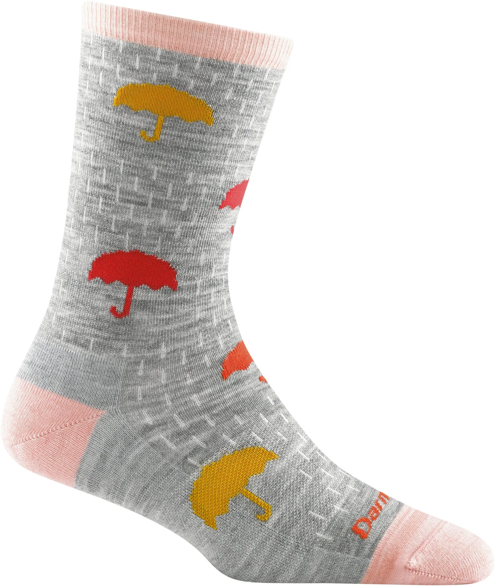 Women's Umbrellas Crew Lightweight Lifestyle Sock | #6053 | Darn Tough