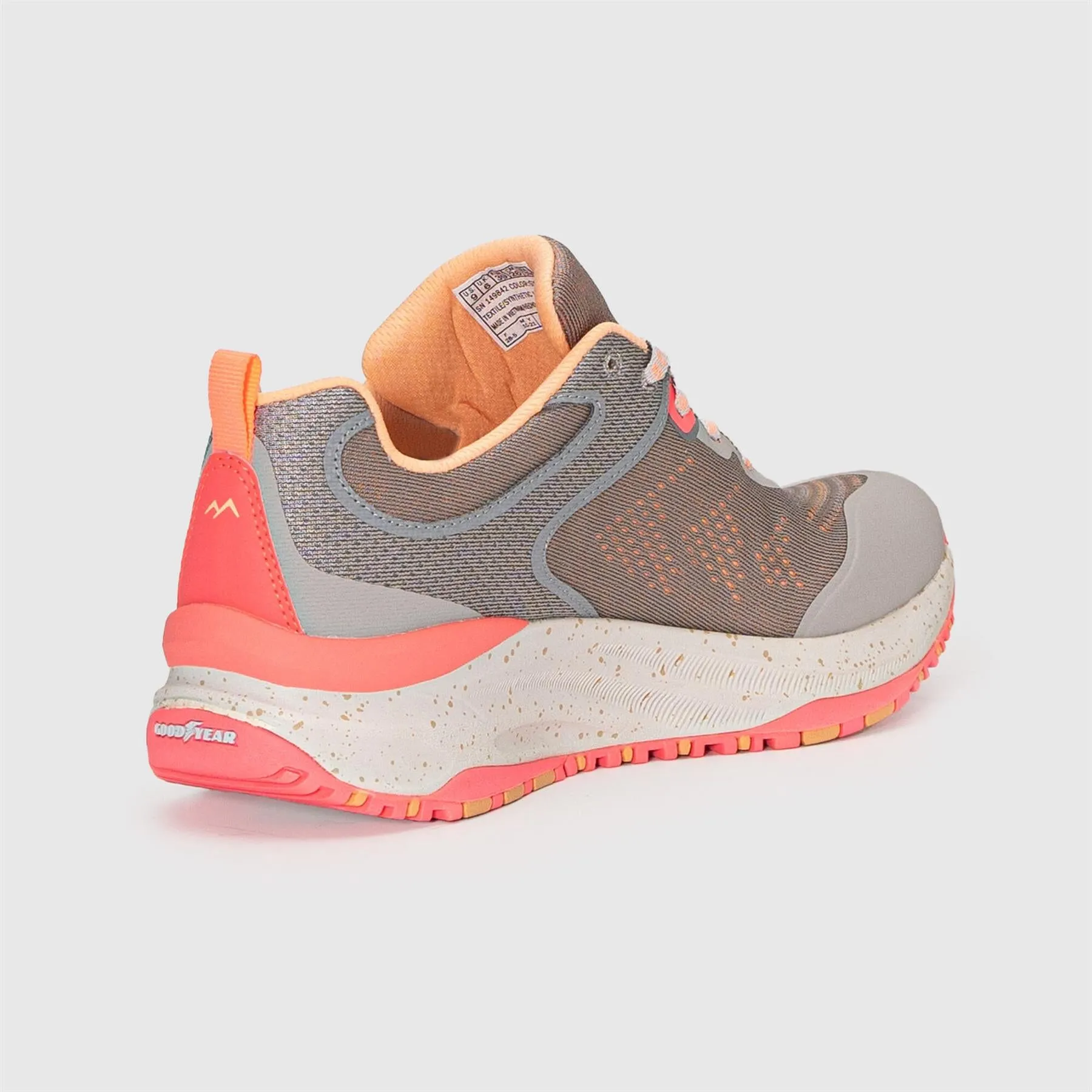 Women's Wide Fit Skechers Relaxed Fit 149842 D'lux Trail Round Trip Walking Trainers