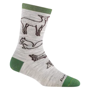 Women's Woodland Creatures Crew  Lightweight Lifestyle Sock