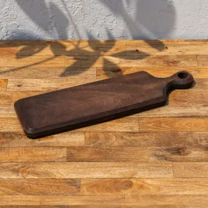 Wooden Paddle Cheese Board | Brown