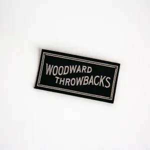 Woodward Throwbacks Patch